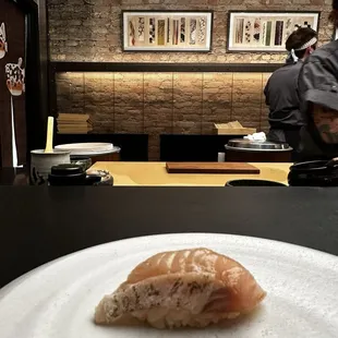 sushi and sashimi, interior