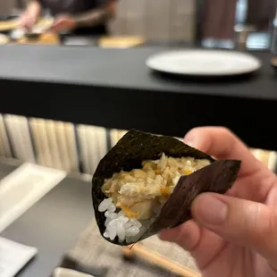 Crab Hand Roll