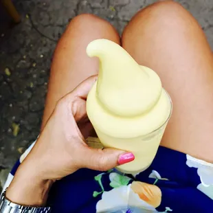 Dole whip!! With coconut rum!! Si!