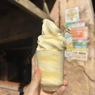 DOLE Whip- Pineapple Cup with Parrot Bay Coconut Rum