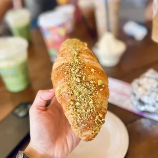 Honey Pistachio Croissant
