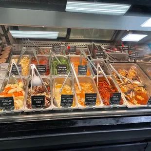 interior, salads