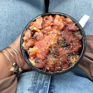 Pickled Garlic Poke