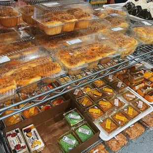 Snack shelf near registers