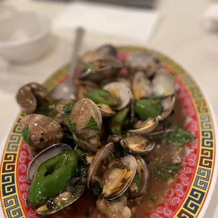 thai basil clam