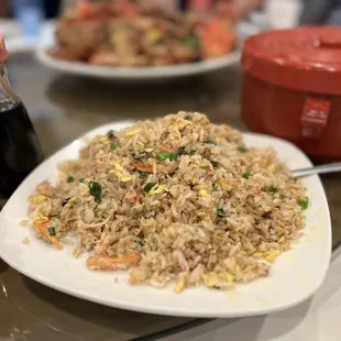 Crab fried rice - a must try!