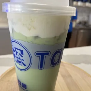 Uji Matcha Milk Tea