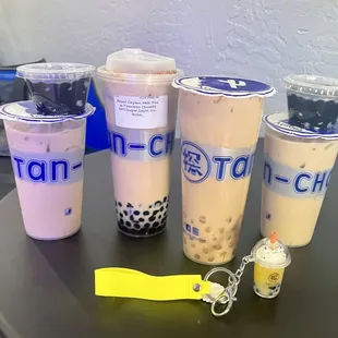 Taro Ball Boba Milk Tea