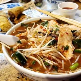 Pho Ga with all the goodness