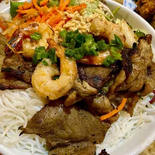 Pork and Shrimp Bun Bowl