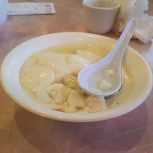 Sweet Tofu Soup