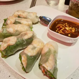 Shrimp & Pork Spring Rolls