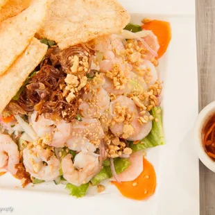 Vietnamese Shrimp and Pork Lotus Root Salad