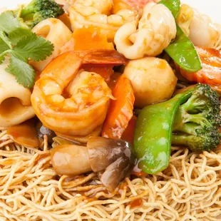 Seafood Crispy Noodle