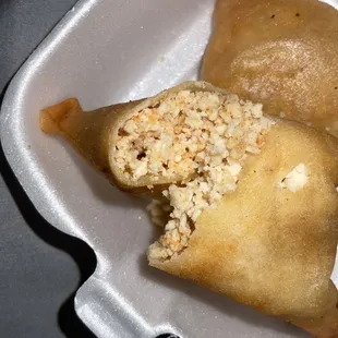 Inside chicken sambusa