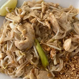 Chicken pad Thai