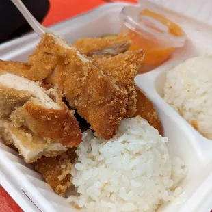 Chicken Katsu Entree.