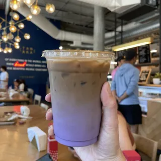 Ube Almond Latte