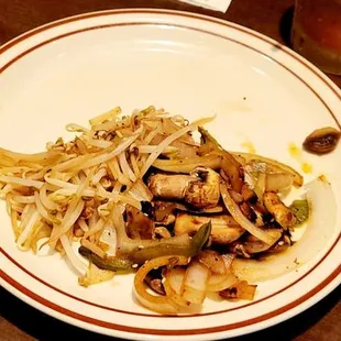 Sautéed vegetables.