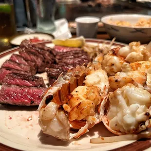 Wagyu Steak and Lobster with Fried Rice