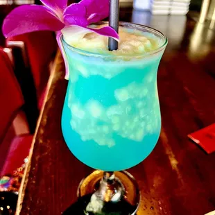 Blue Hawaiian- delicious