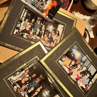 All the lovely pics we got from the amazing photography service they offer.