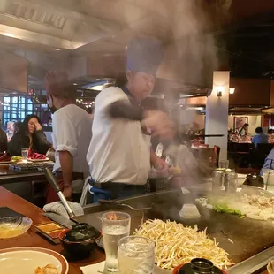 Chef Joe onion train!