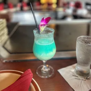 Yummy Blue Hawaii!