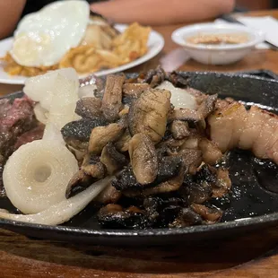 Sizzling Rib Steak