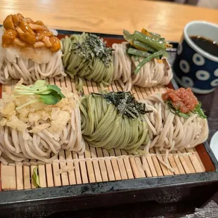Soba sampler