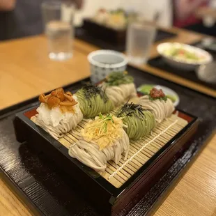 Soba sampler