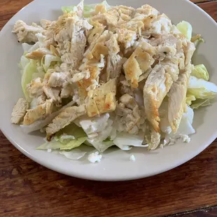 Chicken salad with feta cheese