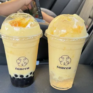 Snowy Strawberry Smoothie