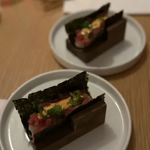 food, sushi and sashimi