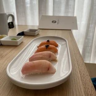 Yellow tail and Salmon