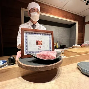 Miyazaki wagyu certificate of authenticity