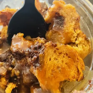 Bailey's Chocolate Bread Pudding!