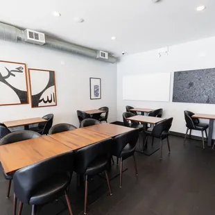 interior, sushi and sashimi