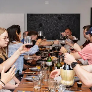 Big enough for large parties. Up to 30 guests  can book a reservation.