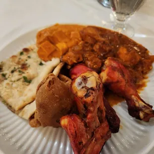 chicken wings and fried chicken, food