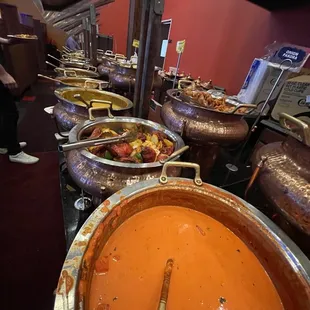 a variety of dishes