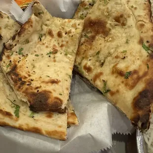 Garlic naan
