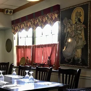 the dining room