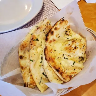 Garlic Naan Bread