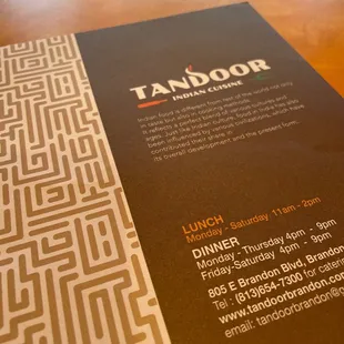 New placemats inside!