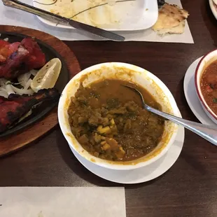 Dishes ordered