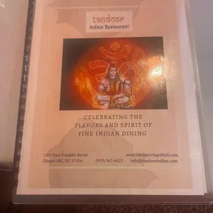 the cover of the book celebrating the flavors and spirits of fine indian dining