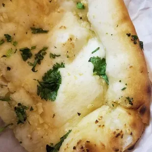 Garlic naan