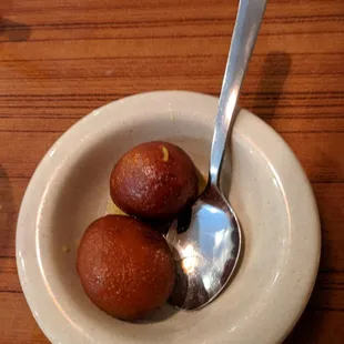 Gulab jamun or as my kids used to say, &quot;Mommy&apos;s favorite.&quot;