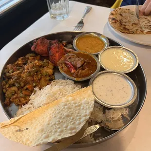 Chicken combo platter